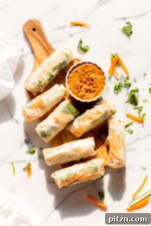 Tofu Transformed: Stir-fries, Marinades, Curries, Sandwiches, and Beyond 22 Easy Vegan Fresh Spring Rolls with Peanut Sauce. Rice paper fresh rolls with marinated tofu and quick peanut dipping sauce. #Vegan #VeganRicha #VeganSpringrolls #VeganSummerrolls Glutenfree #Recipe Can be Nutfree with Sunbutter or Sweet Chili sauce.