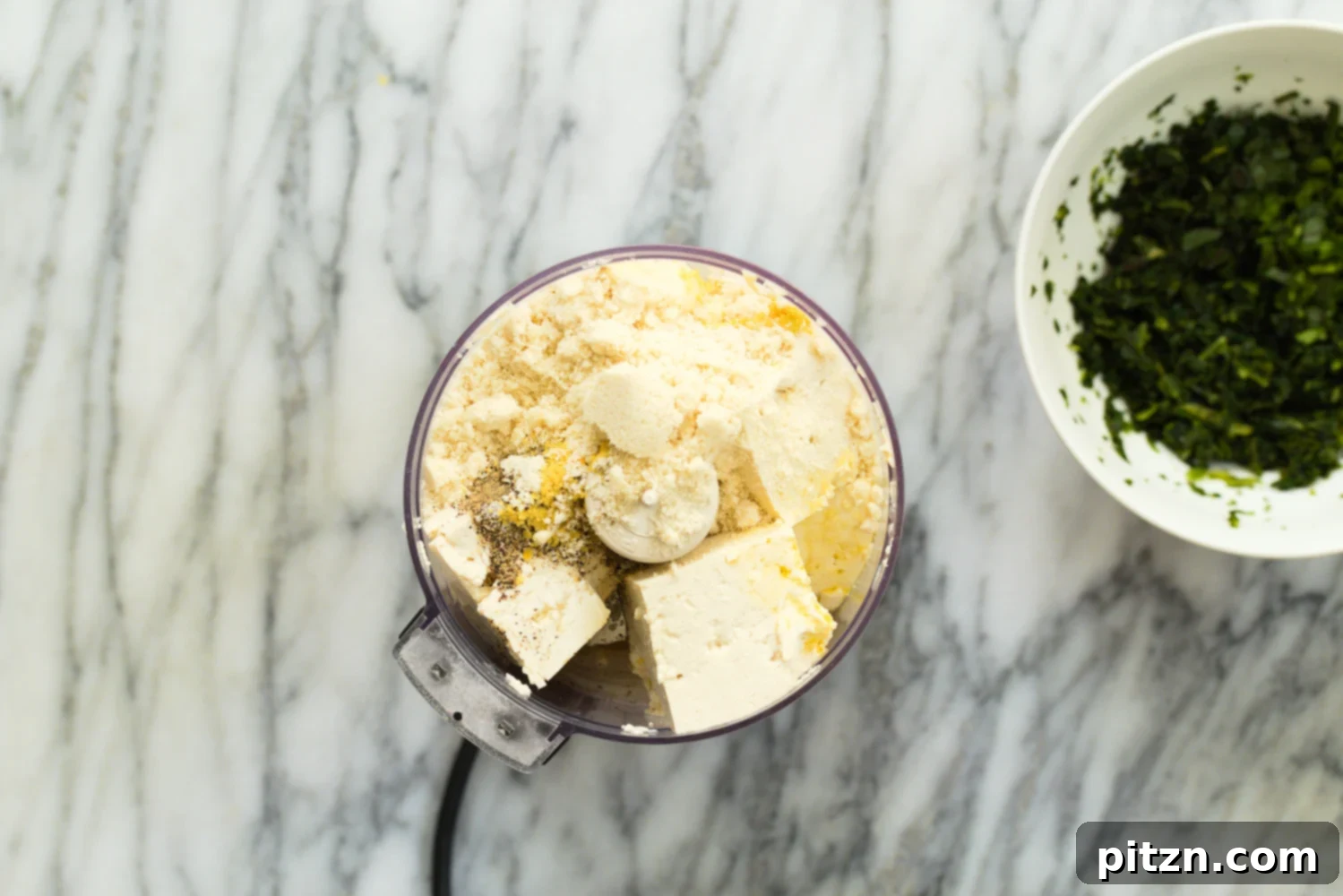 Creamy Vegan Gluten-Free Zucchini Lasagna with Tofu Ricotta 4 Tofu Ricotta for our Zucchini Lasagna