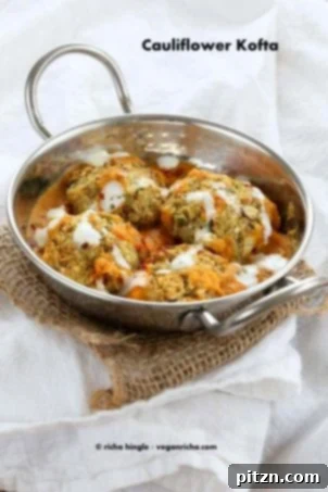 Vegan Cauliflower Kofta Curry