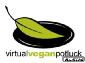 The Ultimate Vegan Reader Favorites Roundup 3 Virtual Vegan Potluck banner, inviting readers to join a global celebration of vegan food