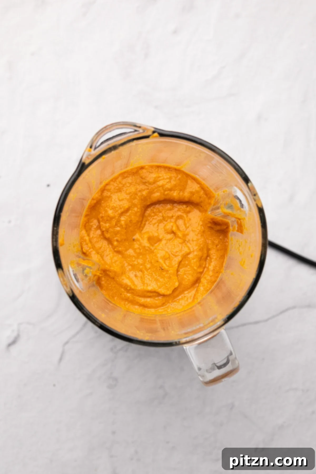 vegan malai kofta vegan malai kofta gravy being blended in a food processor