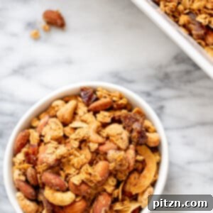 Delicious Almond Coconut Granola