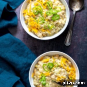 Vegan Green Chili Enchilada Soup