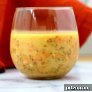 High-quality image of the Carrot Cake Chia Pudding recipe.