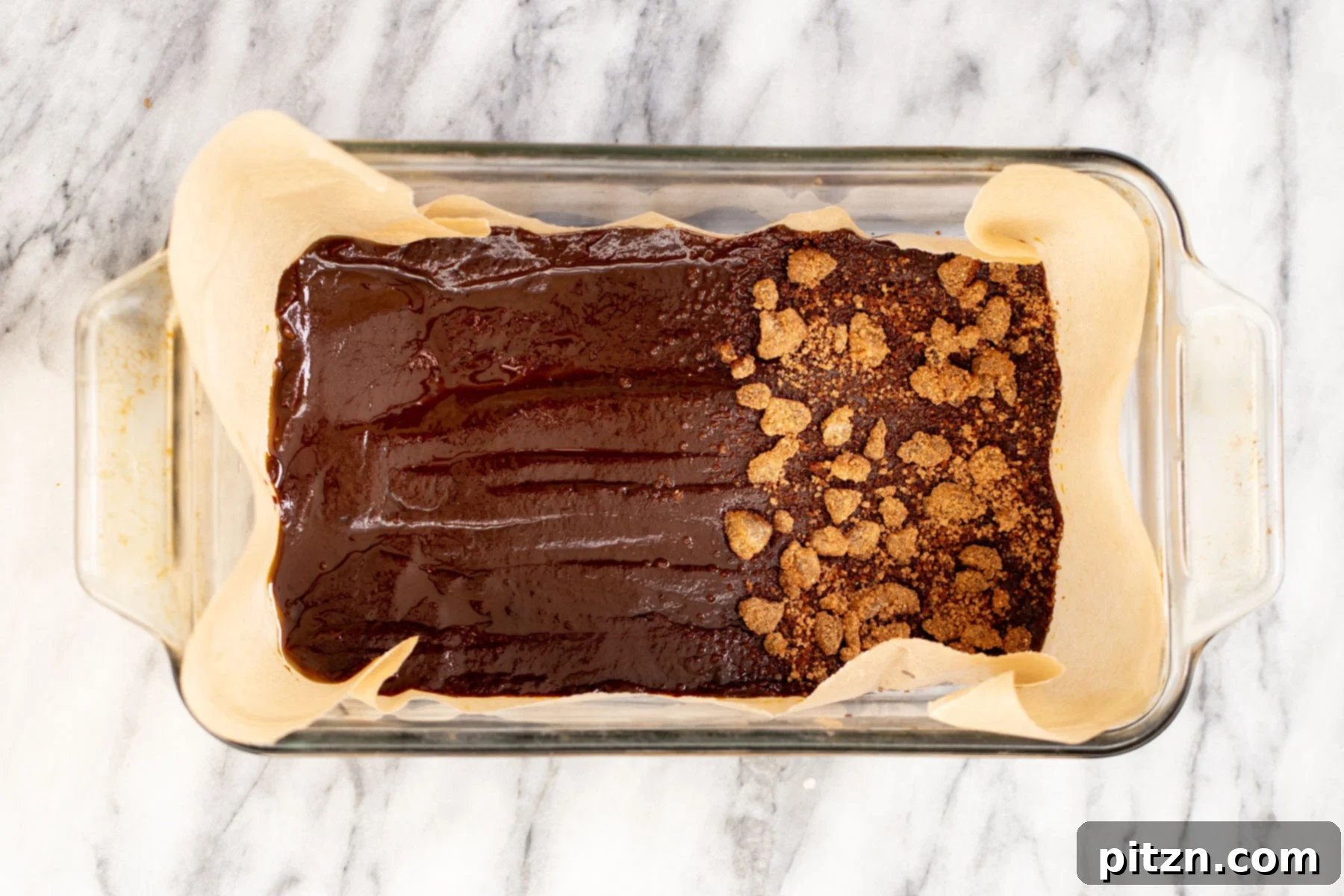 pumpkin chocolate fudge topped with brown sugar and cristallyzed ginger