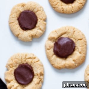 Divine Vegan Gluten-Free Chocolate Thumbprints 2 A plate of freshly baked vegan gluten-free chocolate thumbprint cookies, ready to be enjoyed.