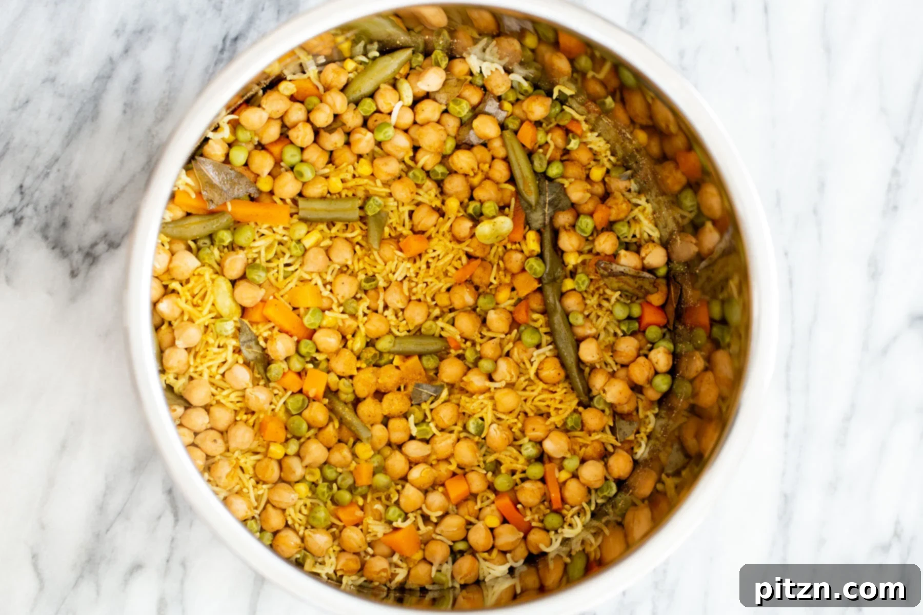 chickpea fried rice chickpea fried rice in an Instant Pot