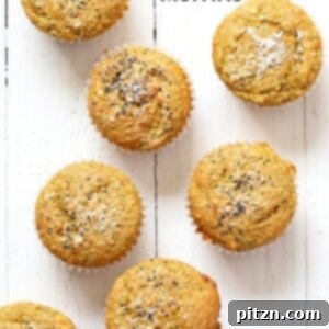 Lemon Coconut Chia Muffins. Zesty Muffins with Lemon, chia seeds, coconut and Turmeric. 1 bowl 20 minute muffins.