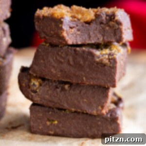gingerbread chocolate fudge, perfect for Christmas.