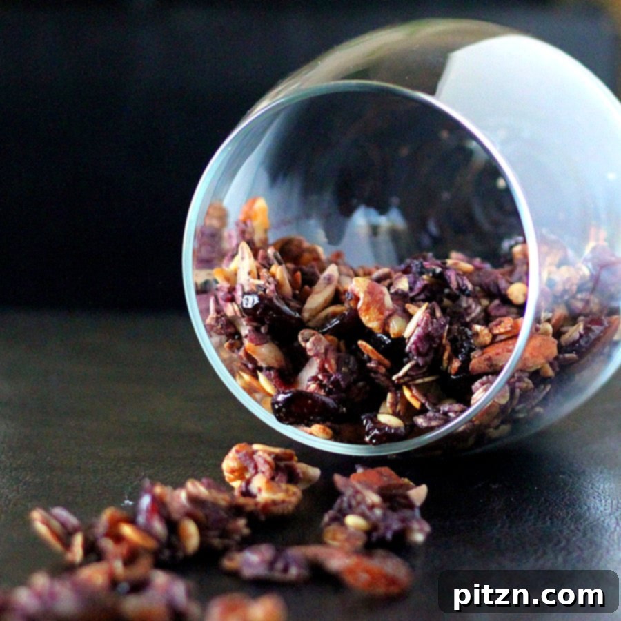 Assortment of granola bars with dried berries and nuts.