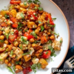 Sheet Pan Shawarma Roasted Root Veggie Bowl