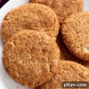 Soft and Chewy Gluten-Free Almond Flour Snickerdoodles 5 A perfectly baked almond flour snickerdoodle cookie.