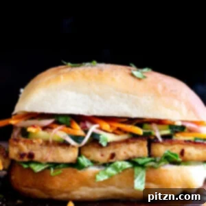 Chili Garlic Tofu Summer Sandwich