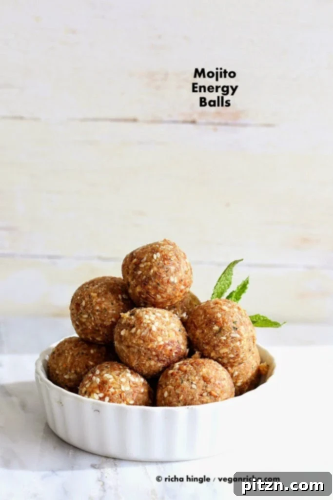 Mojito Energy Balls | Vegan Richa