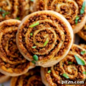 Kachori Pinwheels ready for serving