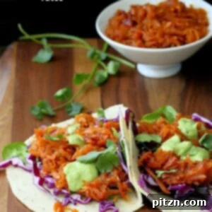 Savory Pulled Butternut Squash Tacos Vegan Gluten-Free 2 Butternut Squash Tacos by Vegan Richa, a healthy plant-based meal.