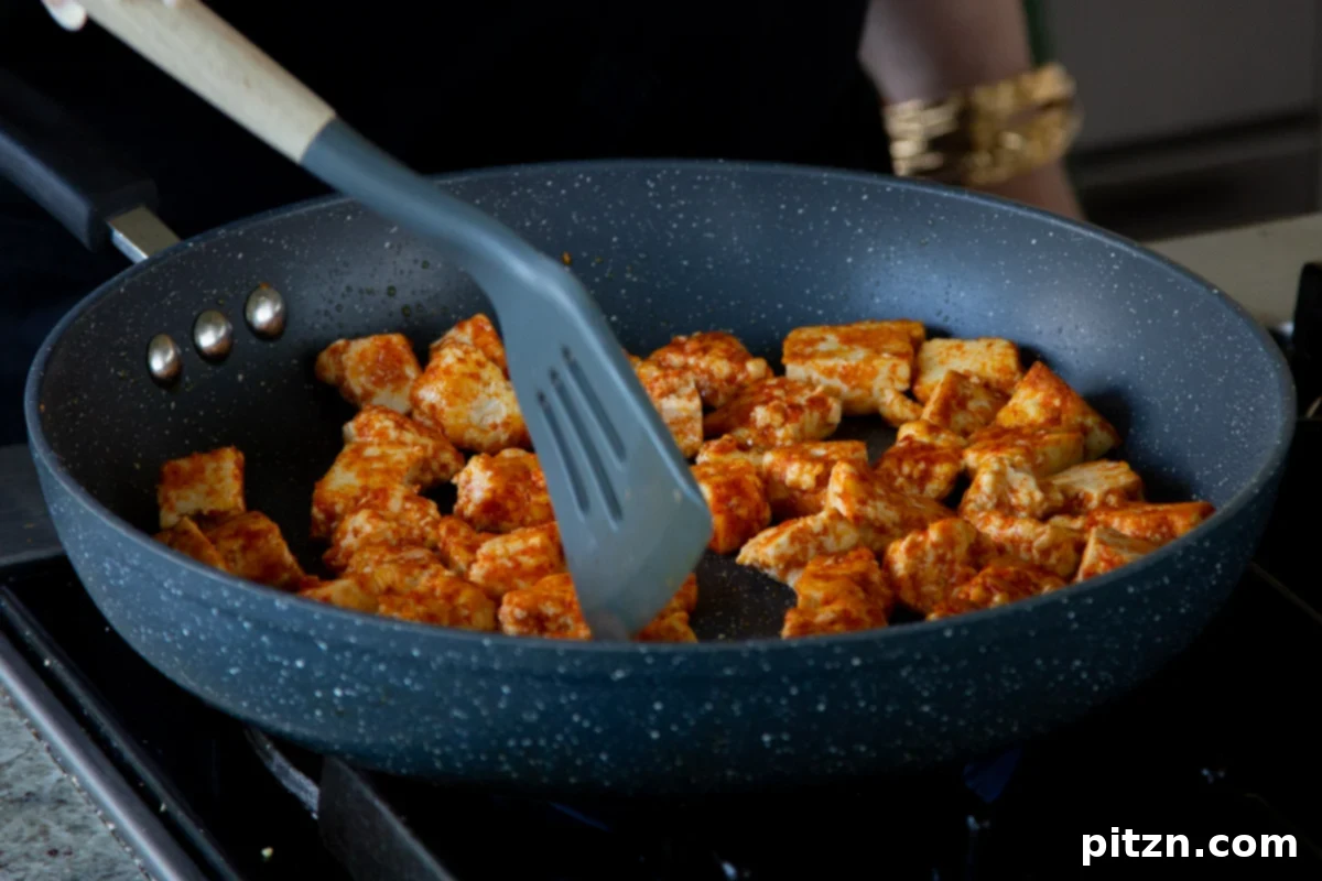 Crispy tofu 