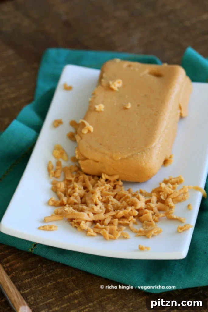 vegan nacho cheese shredded