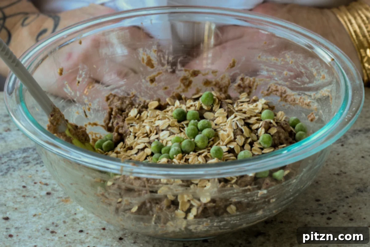 Ultimate Gluten-Free Vegan Wellington 16 Adding oats and optional chopped vegetables like peas and carrots to the lentil mixture for added texture and nutrition.