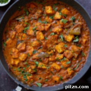 tofu pepper fry in the skillet after cooking