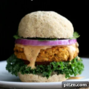 Sweet Potato Peanut Burgers | Vegan Richa