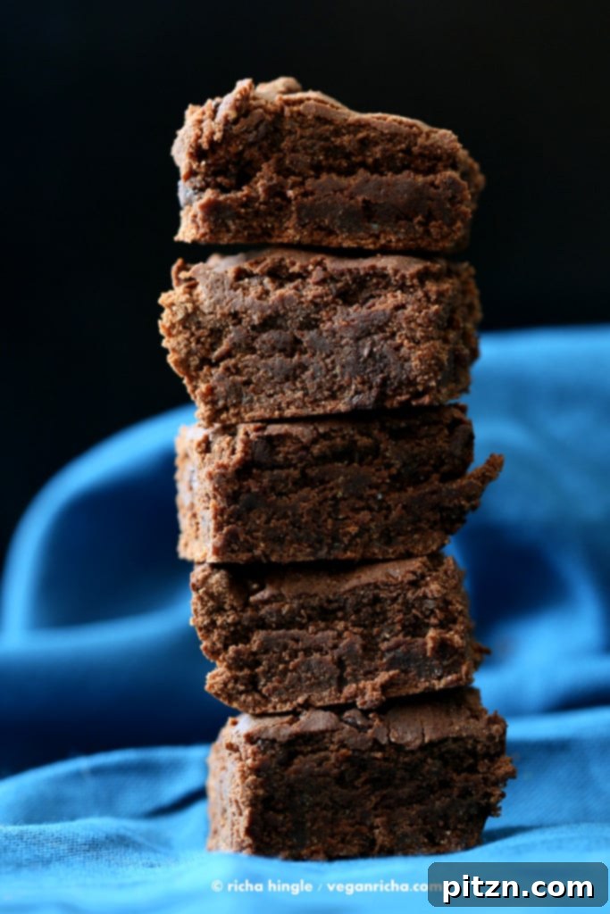 Fudgy Vegan Gluten-Free Coconut Flour Brownies 10 Coconut Flour Brownies | Vegan Richa