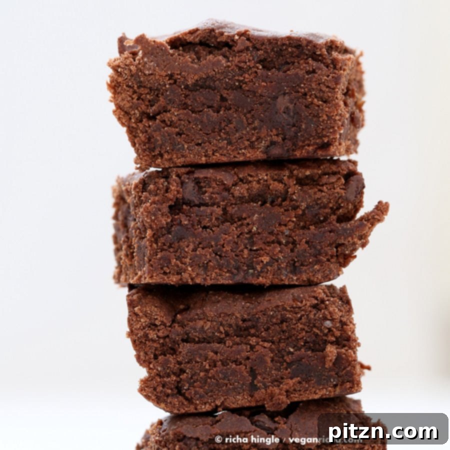 Fudgy Vegan Gluten-Free Coconut Flour Brownies 3 Vegan Coconut Flour Brownies | Vegan Richa