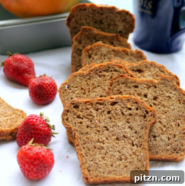 Strawberry Mango Molasses Mini Loaf 4 Close-up of the textured crust of a Strawberry Mango Molasses Mini Loaf.