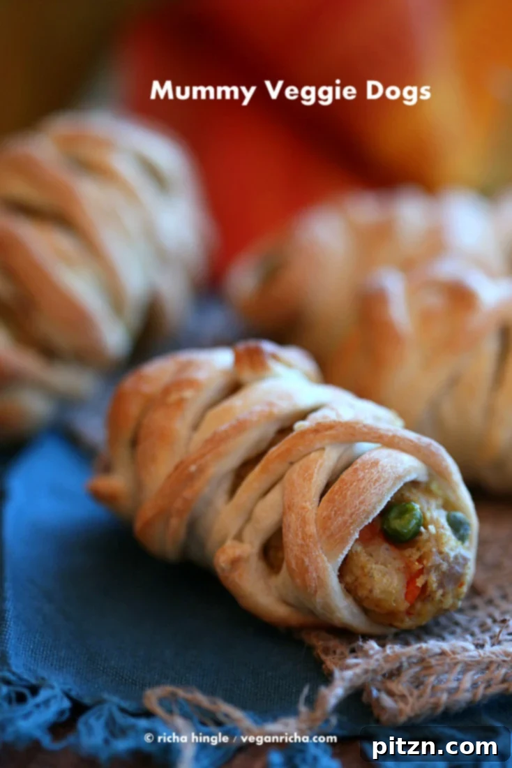 Vegan Bites Spooky Mummy Dogs and Spicy Masala Cutlets 2 Delicious Vegan Mummy Veggie Dogs for Halloween
