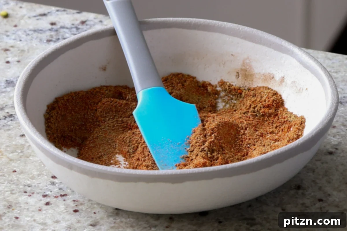 Robust Vindaloo Potato and Lentil Curry 9 vindaloo spice mix, after mixing together