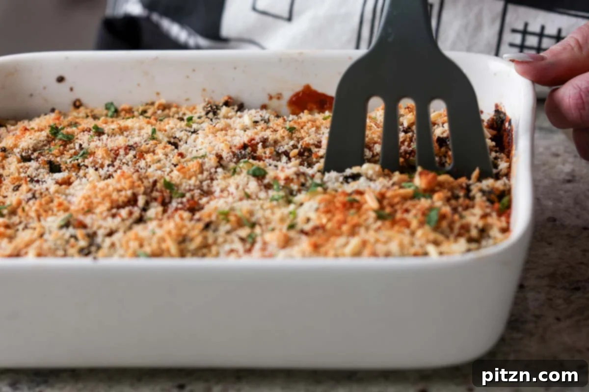 Marry Me Tofu Lasagna Bake 25 slicing marry me tofu casserole