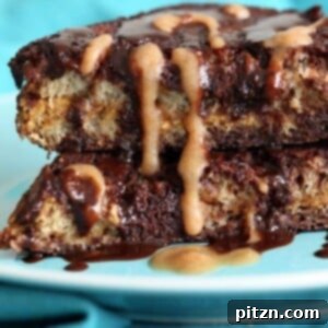Decadent Salted Caramel Brownie French Toast with Almond Butter 10 Almond Butter Salted Caramel Brownie French Toasts