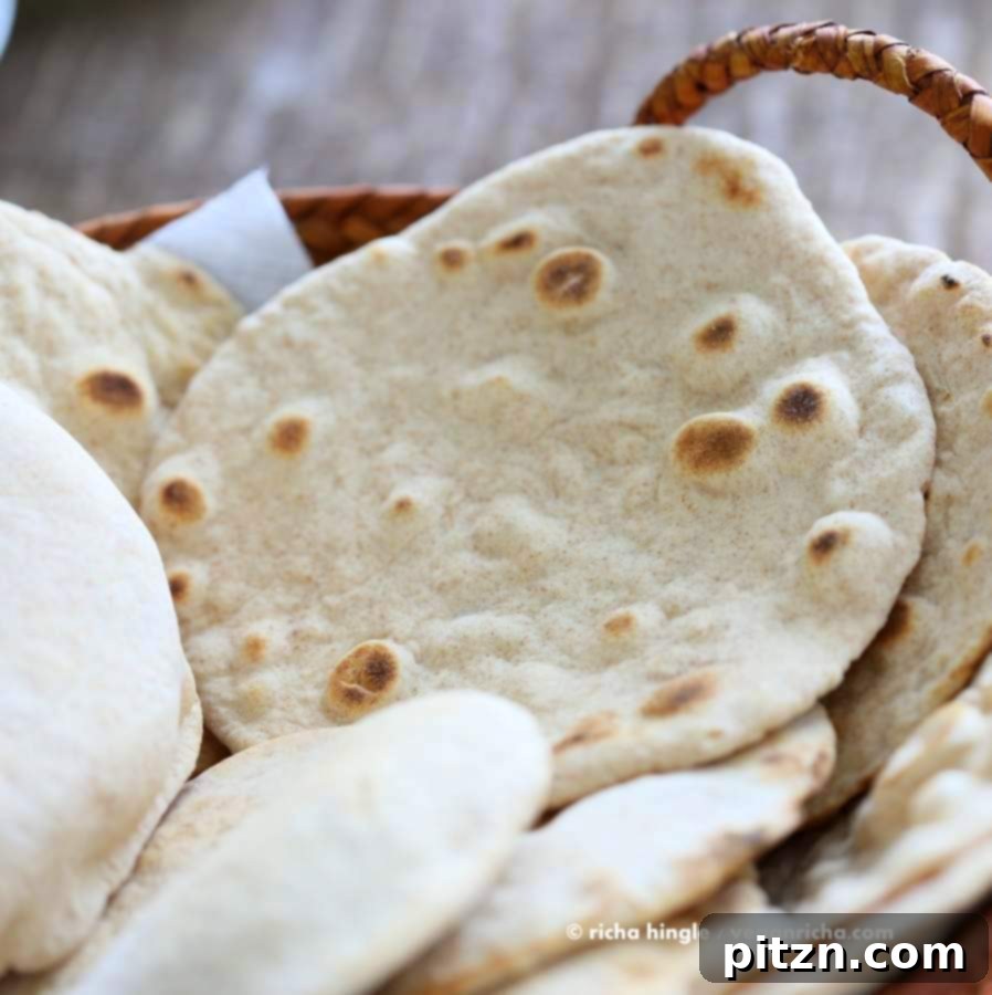 Homemade Vegan Yeast-Free Flatbread and Pita 8 vegan yeast free flatbread