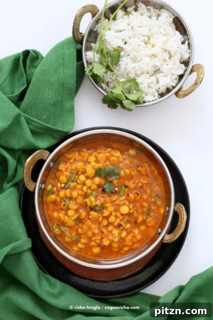 Easy Chana Dal Soup Recipe 7 Easy Chana Dal - Split Chickpea soup| Vegan Richa