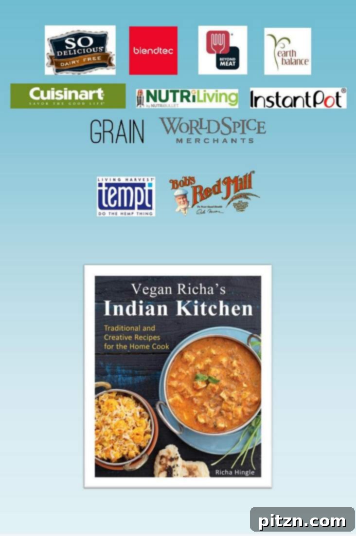 Celebrate the Launch of Vegan Richa's Indian Kitchen Cookbook: Exclusive Giveaways Await!