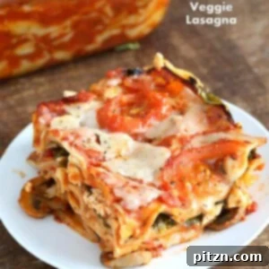 Small batch Vegan Veggie Lasagna, perfect for two