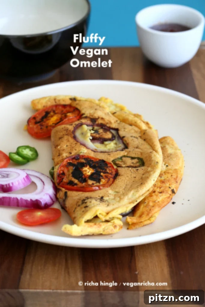 Plant-Powered Treats to Spoil Mom 7 Vegan Omelet with Chickpea flour