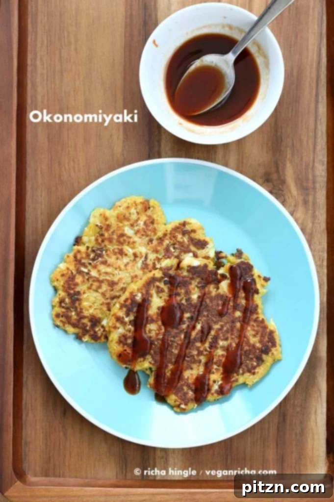 Plant-Powered Treats to Spoil Mom 10 Vegan Okonomiyaki Pancakes |Vegan Richa