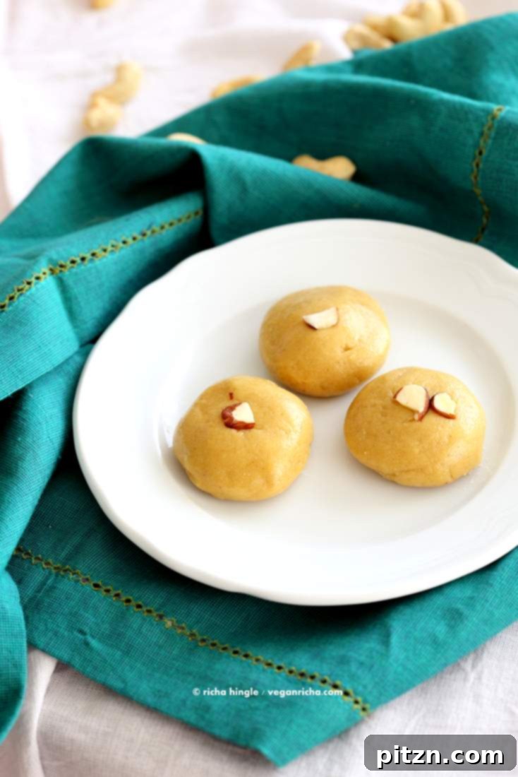 Your Guide to Indian Cooking Updates and Errata 3 Malai Peda from Vegan Richa's Indian Kitchen