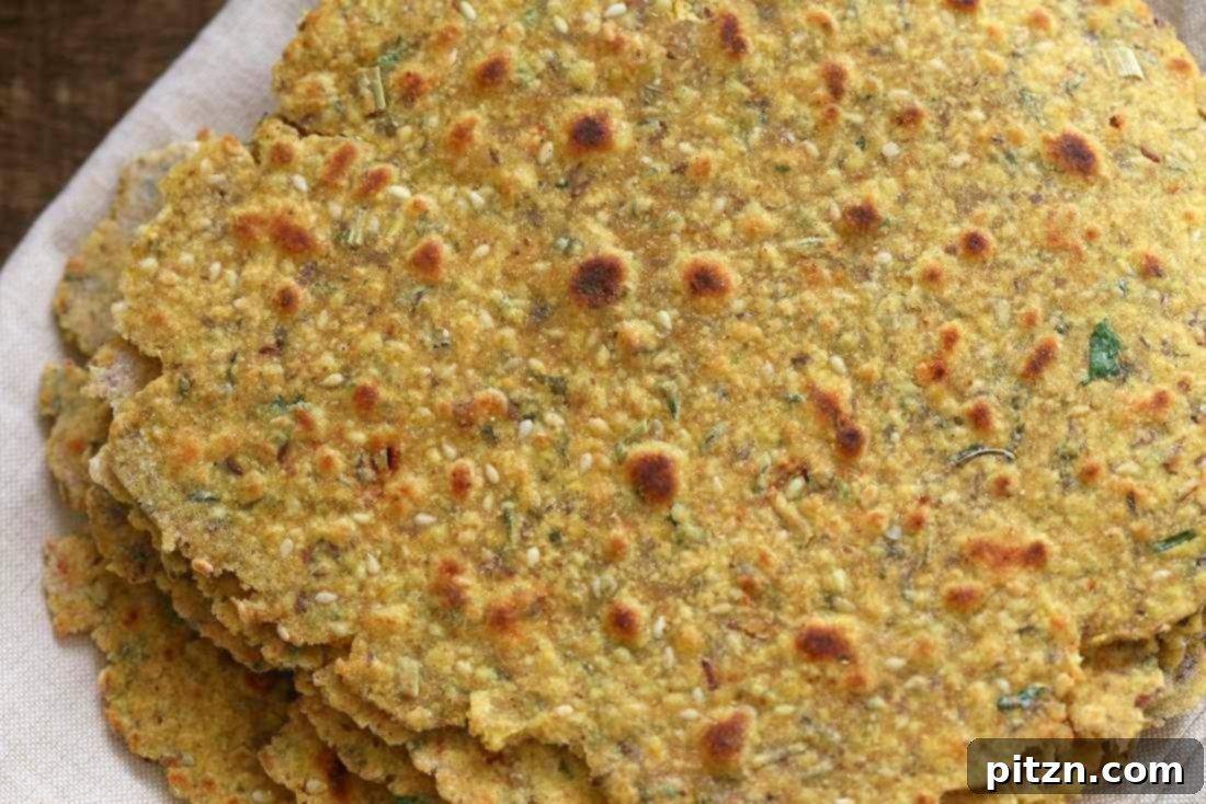 Multigrain Methi Thepla - A Wholesome Savory Indian Flatbread with Fenugreek
