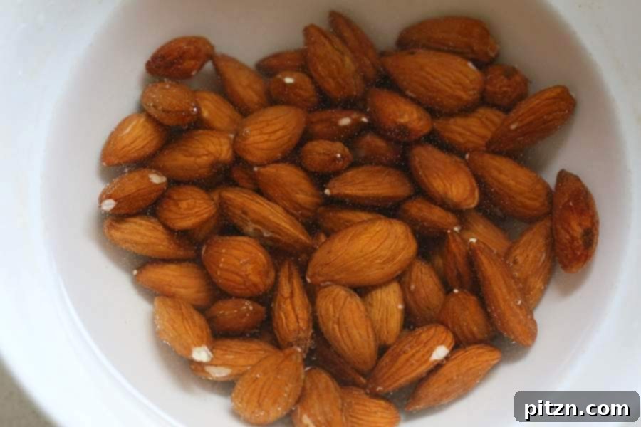 Your Essential Guide to Growing Herbs Indoors 5 How to make Almond Milk with raw almonds or blanched almonds. Blanched almond milk has a less prominent flavor which works great for Indian Chai | Vegan Richa
