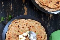 Spiced Opo Squash Zucchini Paratha