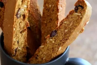 Gingerbread Spice Vegan Biscotti