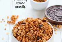 Sriracha Spiced Quinoa Granola: Cranberry Orange Peanut Gluten-Free