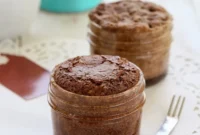 Spiced Gingerbread Jar Cake Mix Single Serve Glutenfree Vegan