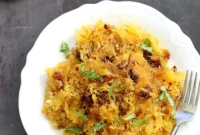 Sun-Dried Tomato, Garlic and Basil Spaghetti Squash