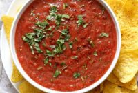 5-Minute Fresh Blender Salsa
