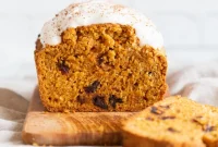 Spiced Vegan Pumpkin Carrot Loaf