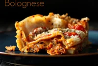 Vegan Bolognese Lasagna