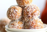 Vegan Carrot Cake Bliss Bites